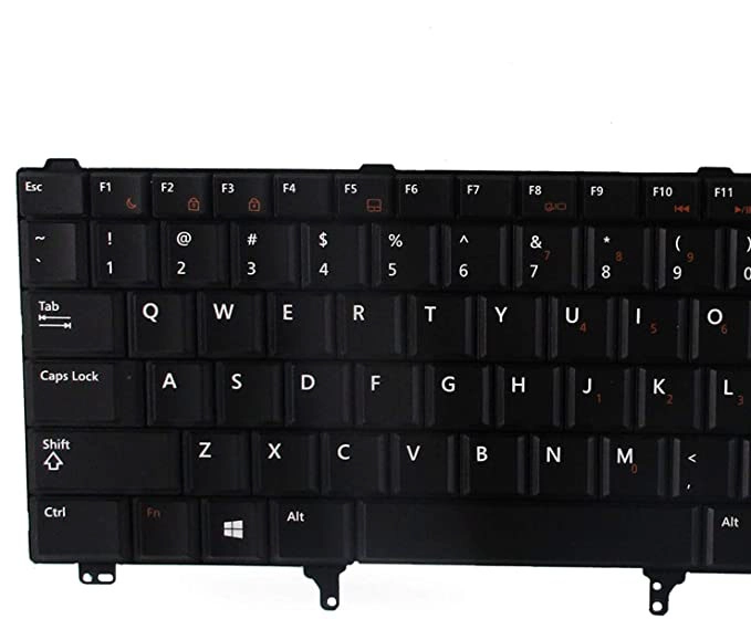 US Layout Teclado Sem Backlit para Dell Latitude E5420 E5430 E6220 E6320 E6330 E6420 E6430 E6440 Series Laptop Preto