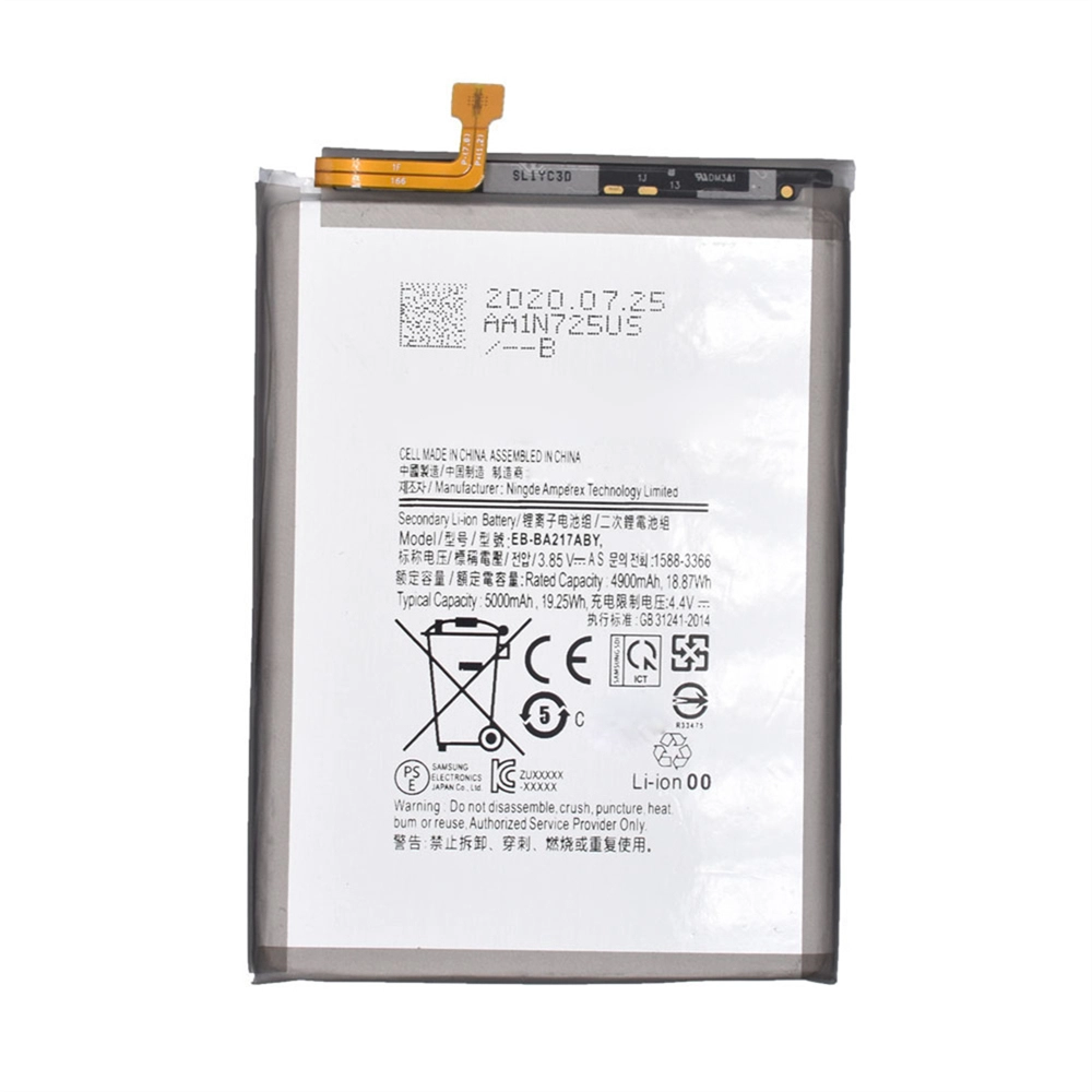 Batteria all'ingrosso per Samsung Galaxy A21S A12 5000mAh batteria sostituzione EB-BA217ABY