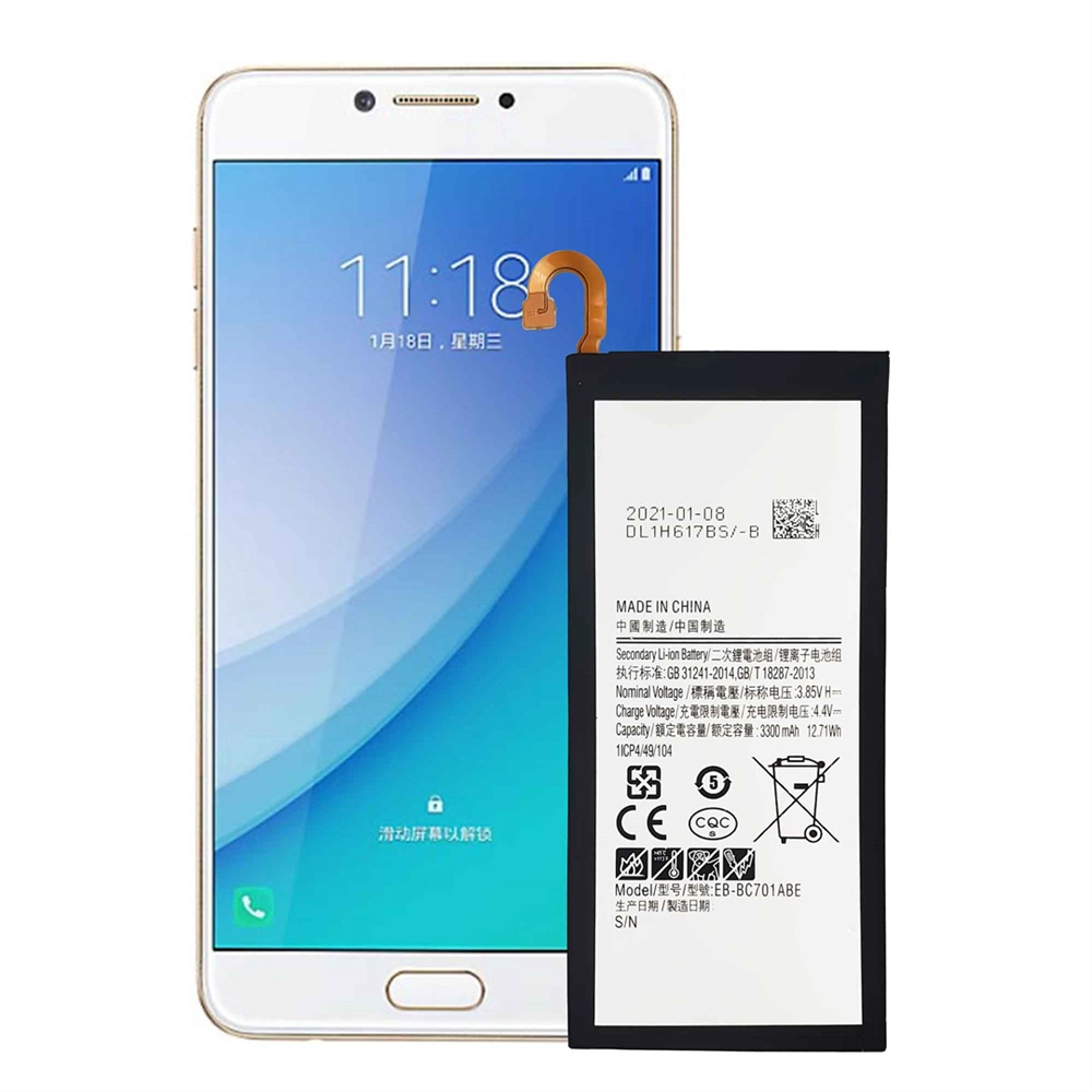 삼성 갤럭시 C7PRO C7010에 대 한 도매 공장 3300mAh EB-BC701ABE 휴대 전화 배터리