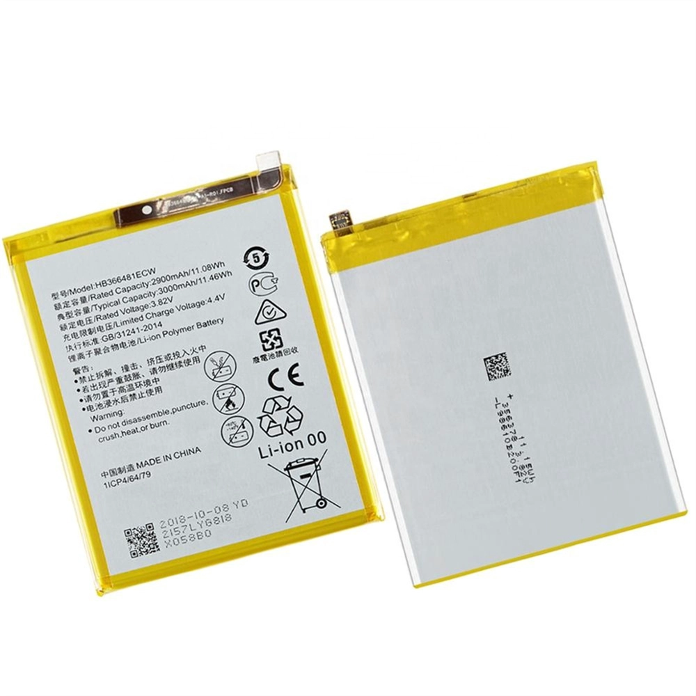 Huawei GR3 2017 P8 Lite 2017 명예 8 Lite 2900mah HB366481ECW 3.8V 배터리