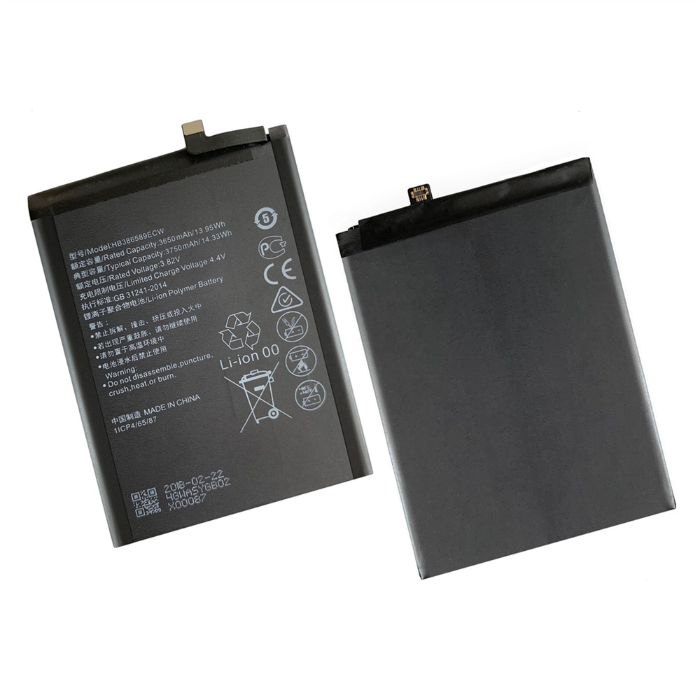 Huawei P10 플러스 3650mAh 새로운 배터리 교체 HB386589ECW 3.8V