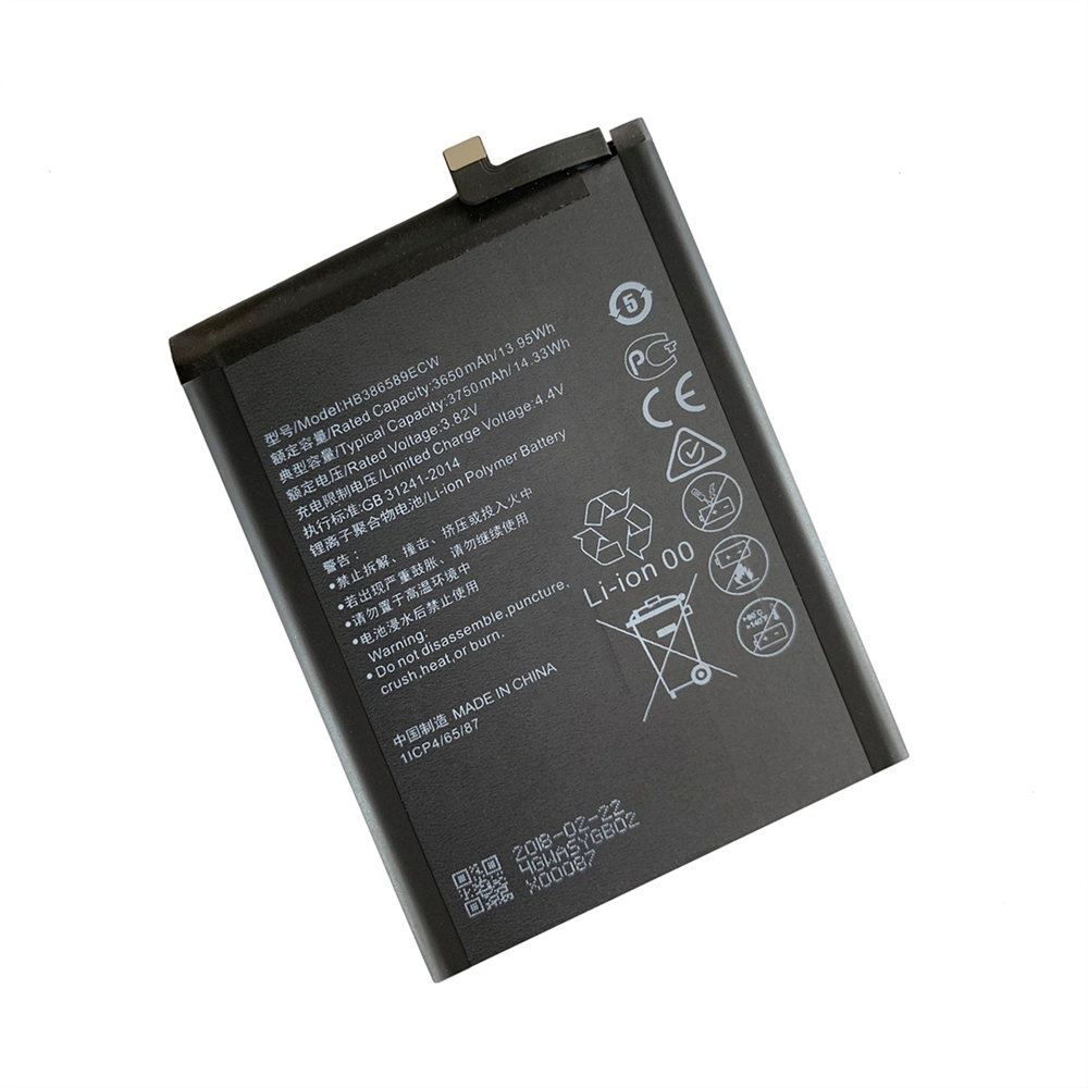 Huawei P10 플러스 3650mAh 새로운 배터리 교체 HB386589ECW 3.8V