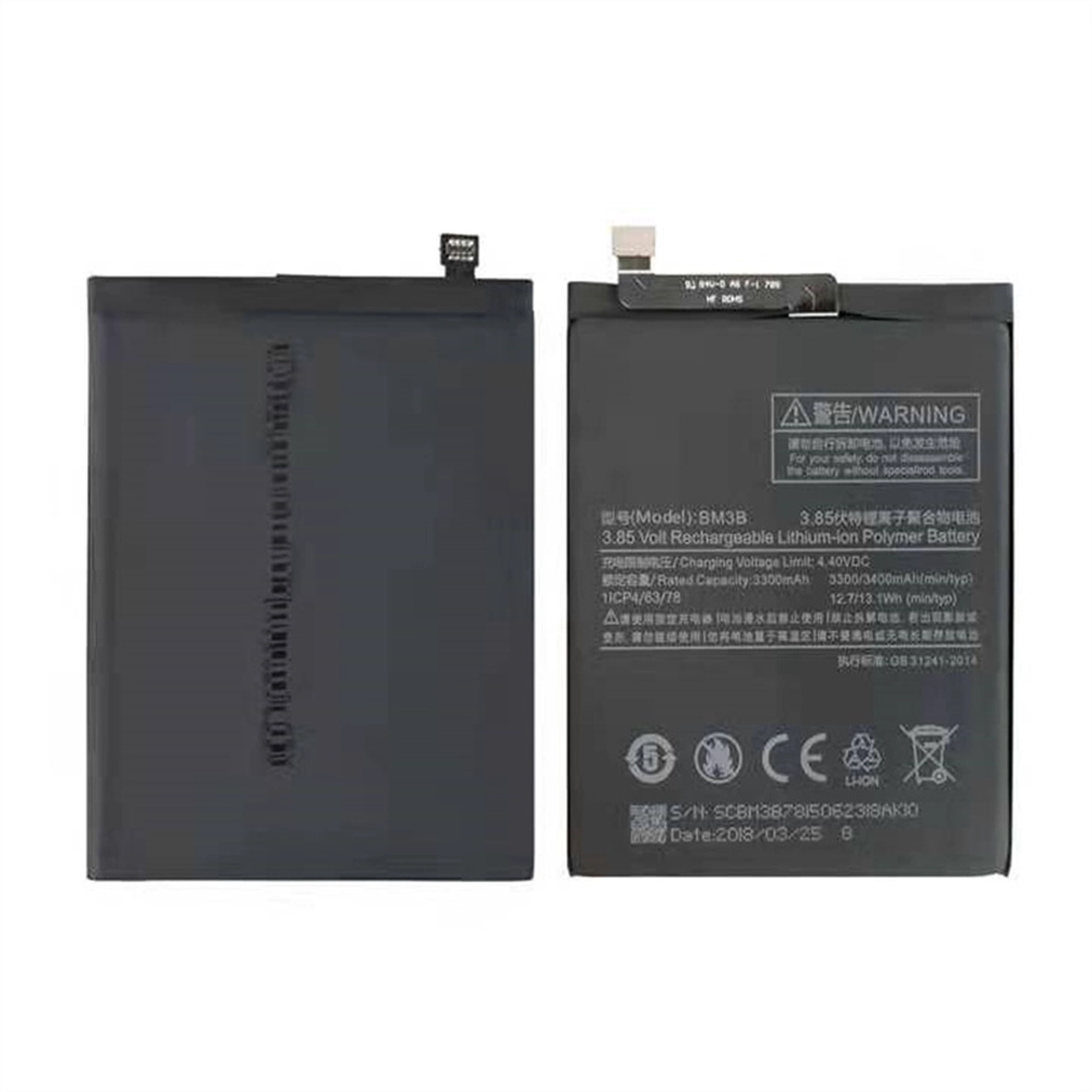 Xiaomi Mi Mix 2Sの卸売2S新しい電池交換用BM3B 3300 MAH 3.85Vバッテリー