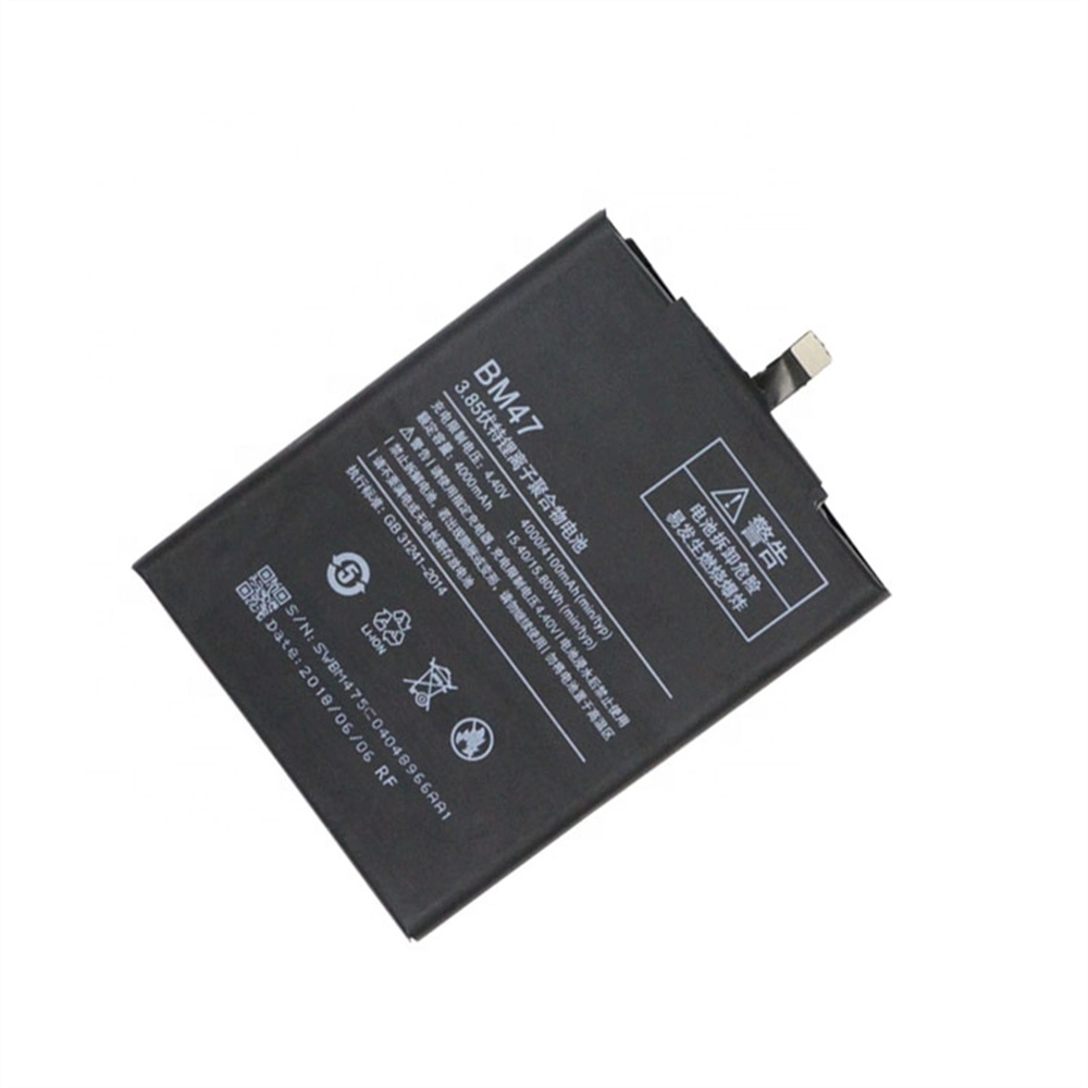 Atacado para xiaomi redmi 3s substituição de bateria BM47 4100 MAH 3.85V bateria