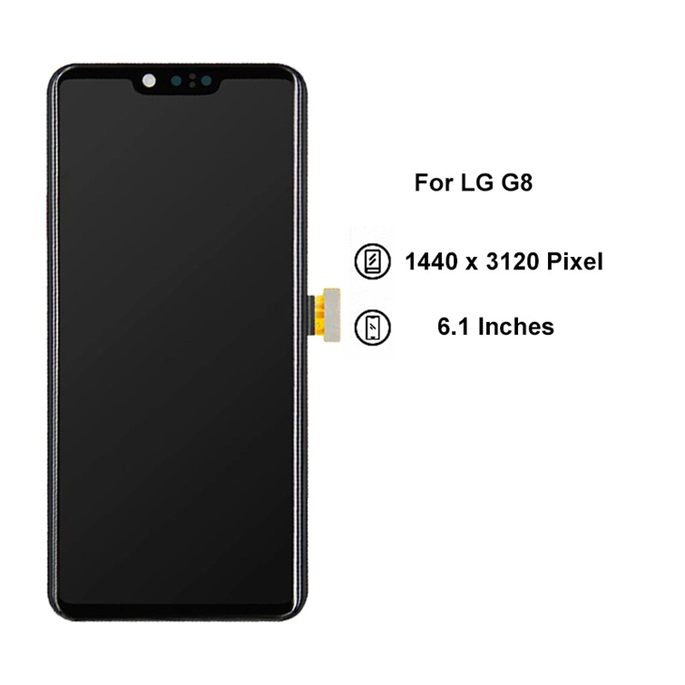Wholesale Lcd Display Touch Screen Digitizer Assembly For Lg G8 Thinq Phone Lcd With Frame