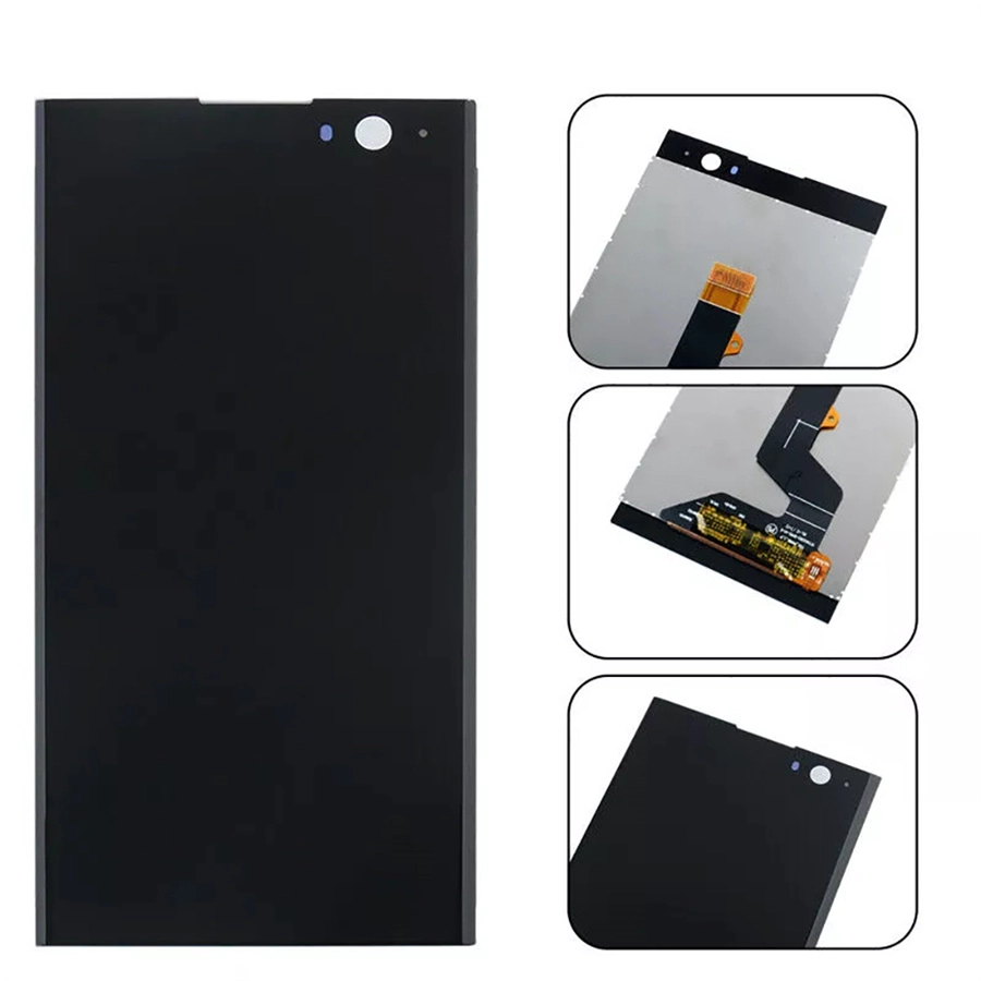 Toptan LCD Dokunmatik Ekran Digitizer Sony Xperia XA1 Artı Ekran Telefon Meclisi Altın