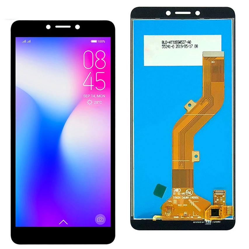 Toptan Cep Telefonu LCD Ekran Tecno B1P B1F Ekran Dokunmatik Ekran Digitizer Meclisi