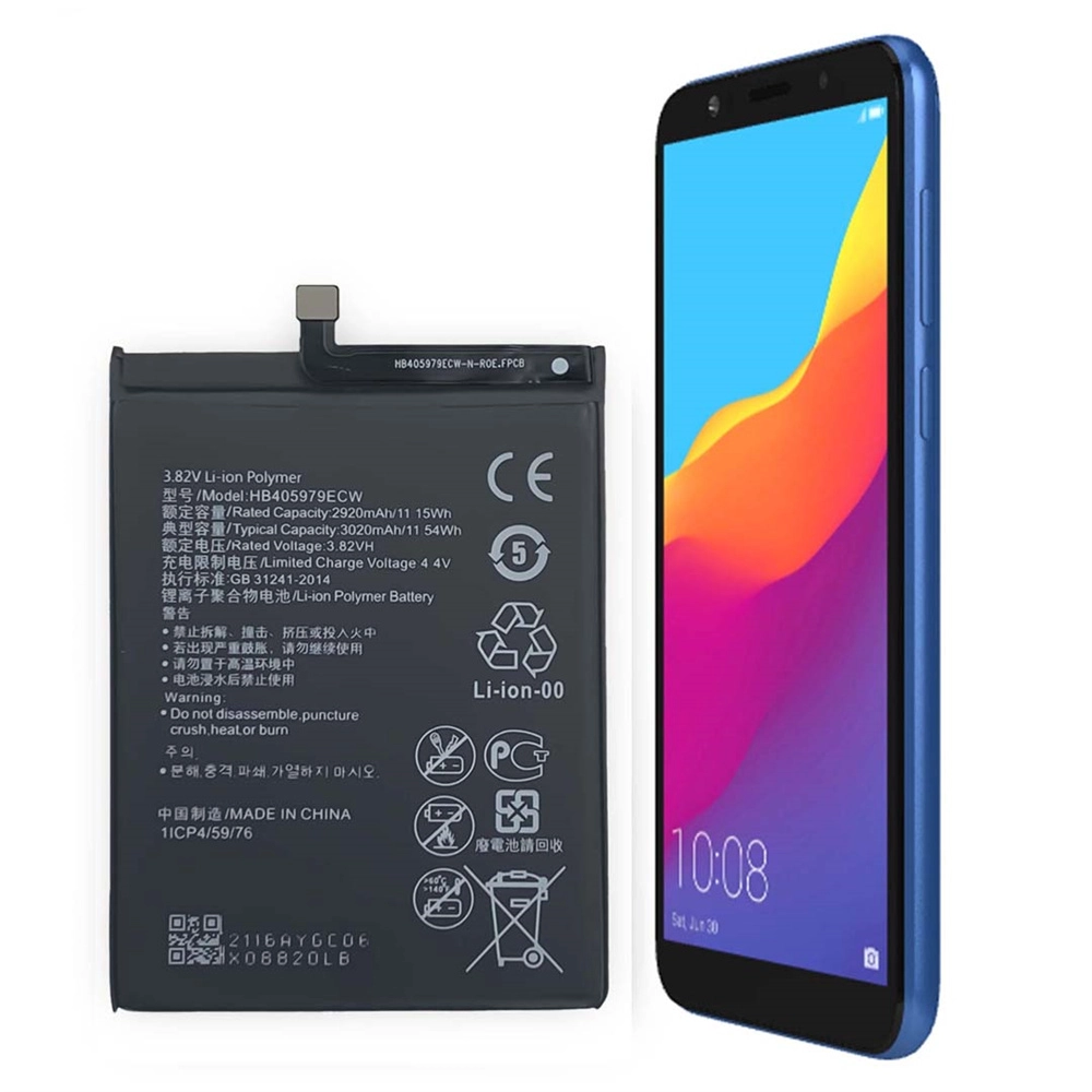 Wholesale Price For Huawei Y6 2017 Cell Phone Hb405979Ecw Battery 3020Mah