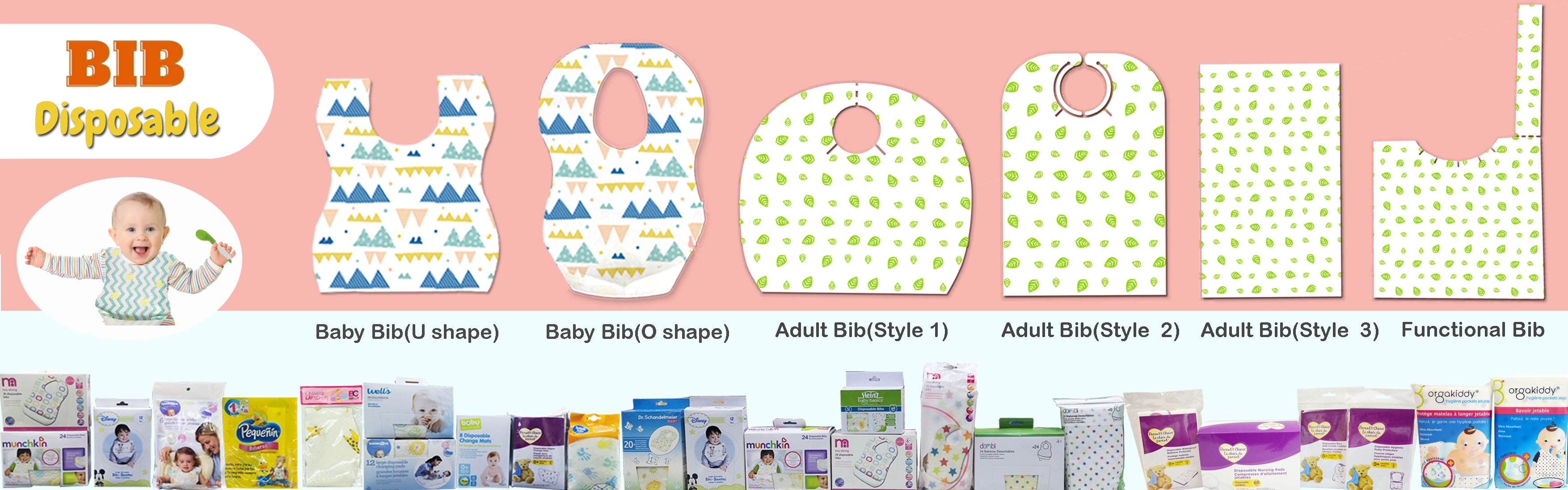 Disposable Baby Bib Disposable Baby Bib