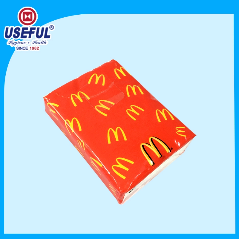 Mini Pocket Tissue pour la publicité (10 x 3 plis)