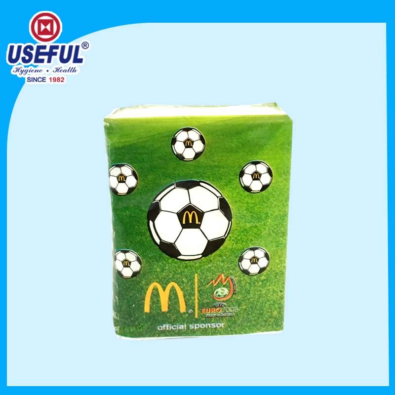 Mini Pocket Tissue pour la publicité (10 x 3 plis)