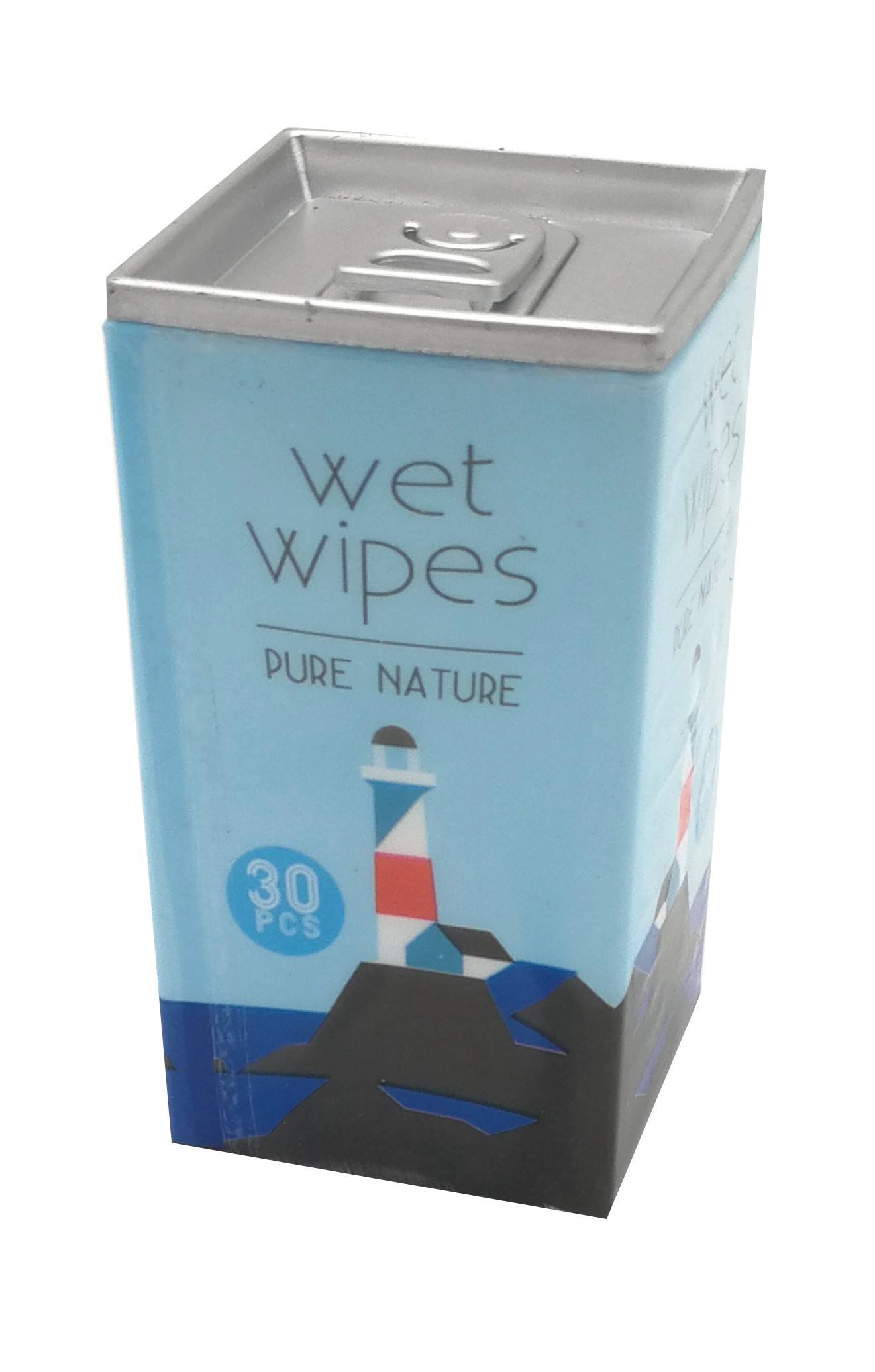 Box Shape Mini Can Wet Wipe