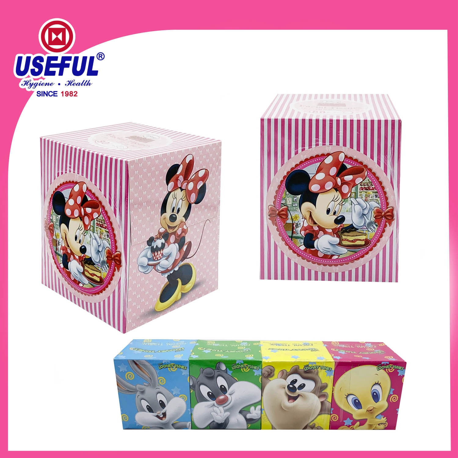 Licensed Tissue -Cube Box