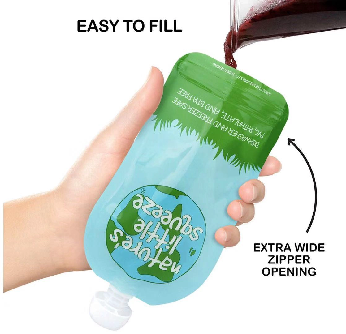 Reusable Baby Food Storage Pouch