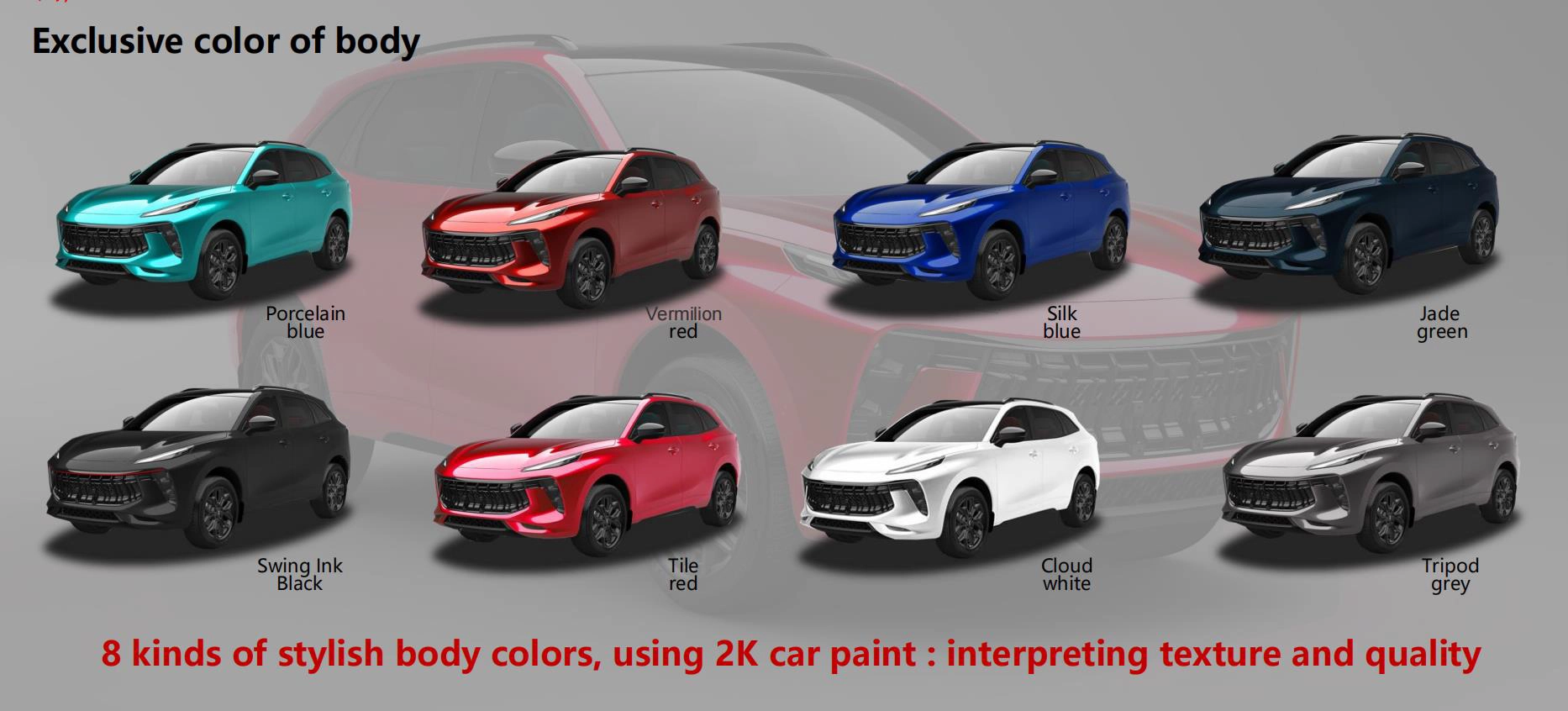 1.5L brand new china cars suv mini adult sports car T5 evo made in china
