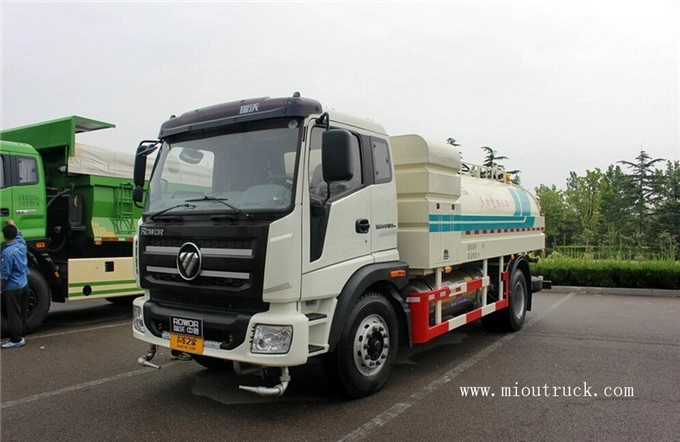 190 hp 4x2 dual fuel water tank truck