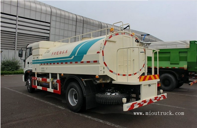 190 hp 4x2 dual fuel water tank truck