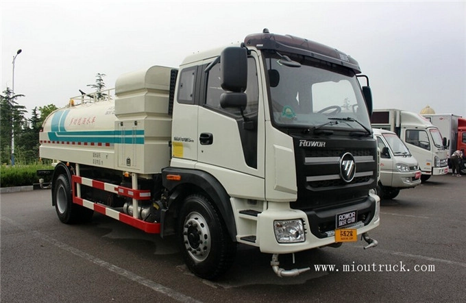 190 hp 4x2 dual fuel water tank truck