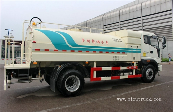 190 hp 4x2 dual fuel water tank truck