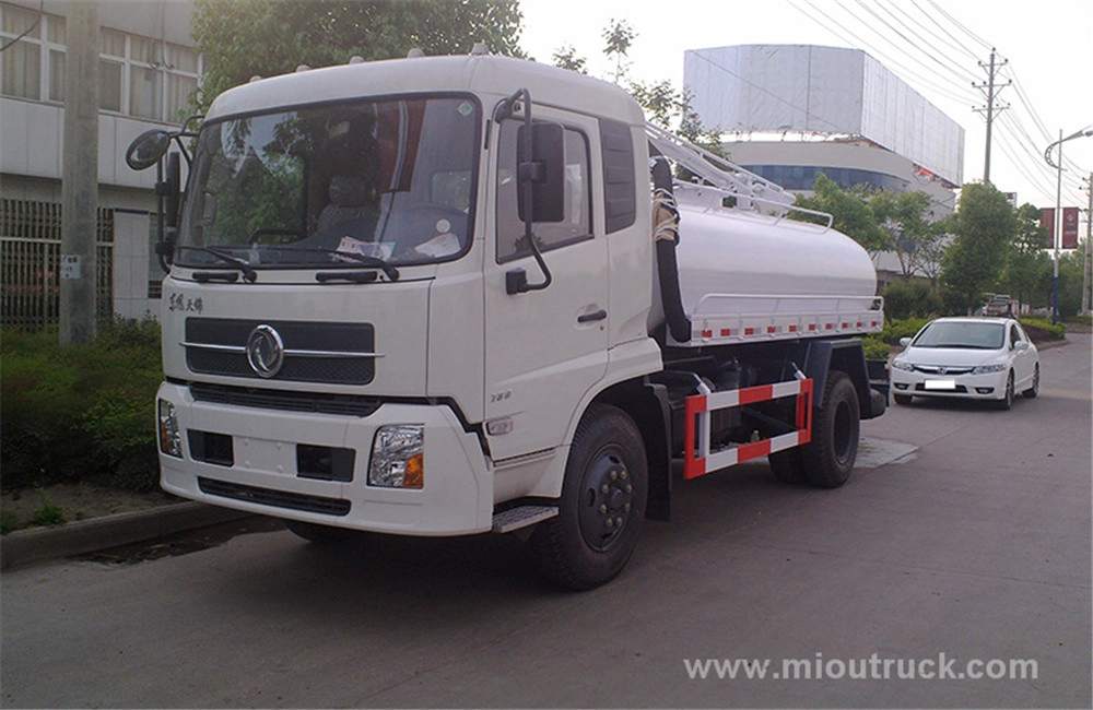 6000'camion d'aspiration fécale Chine camion fournisseur entreprise