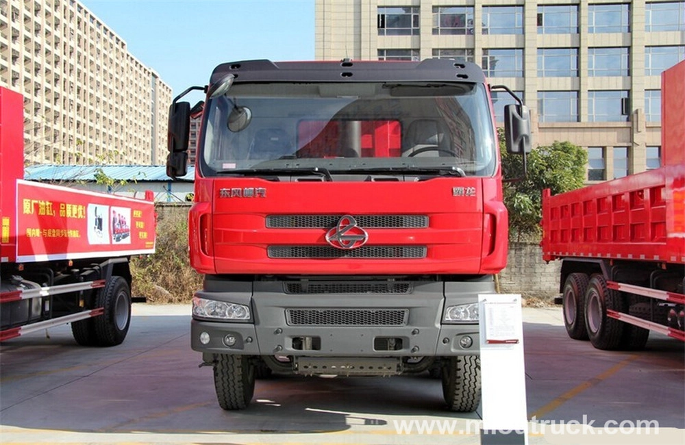 الصين 8 x 4 4 يورو دونغفنغ LZ3317M5FA 320hp طن 16 شاحنة قلابة