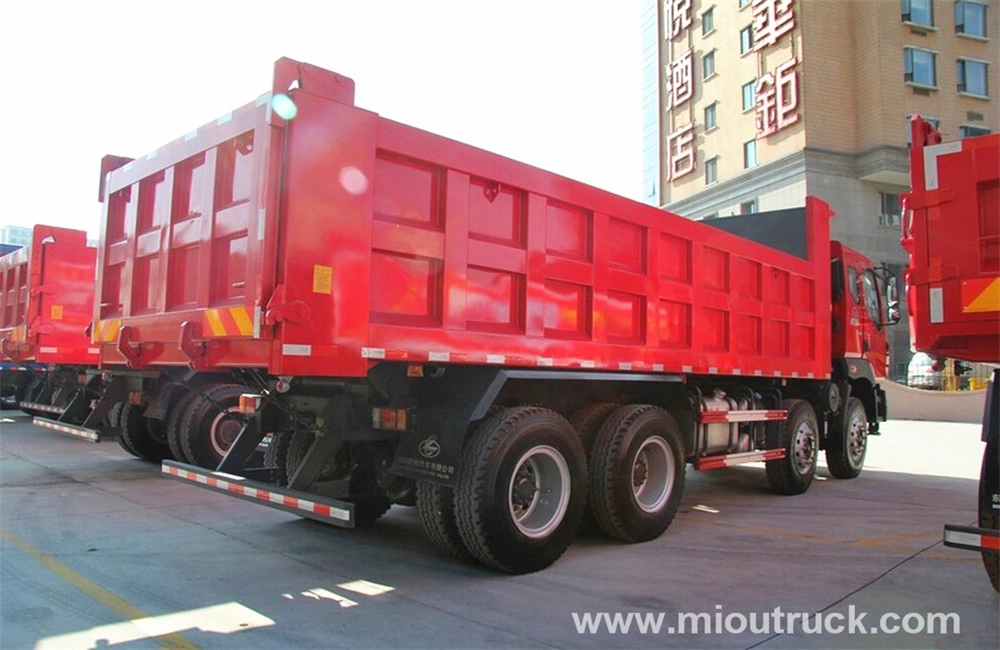 الصين 8 x 4 4 يورو دونغفنغ LZ3317M5FA 320hp طن 16 شاحنة قلابة