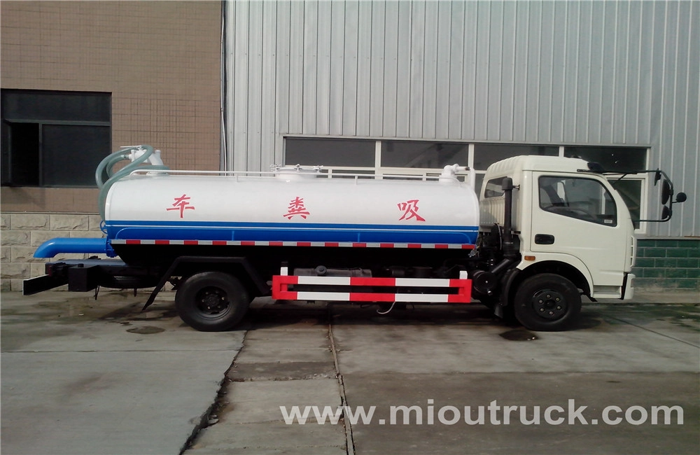 Brand New Dongfeng fecal suction truck 4x2 Vacuum Sewage Truck china manufacturers