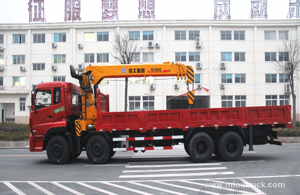 Совершенно новый Dongfeng 16ton 8x4 Телескопическая стрела кран-манипулятор грузовик с краном для продажи