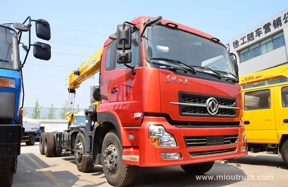 Совершенно новый Dongfeng 16ton 8x4 Телескопическая стрела кран-манипулятор грузовик с краном для продажи