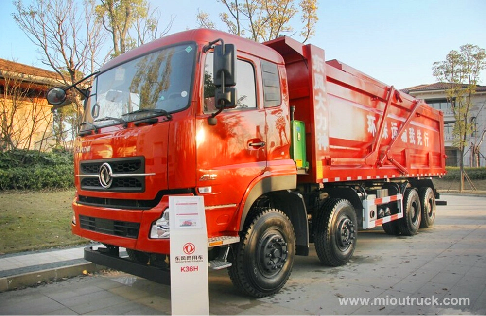 China Leading brand Dongfeng heavy transport vehicles 8x4 dump truck china manufacturers