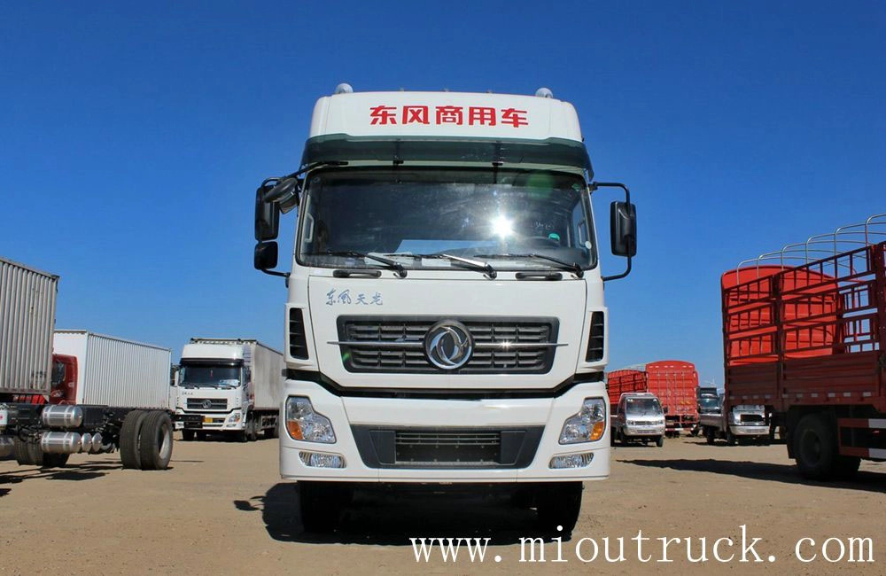DFCV Tianlong 245HP 6 * 2 9.6M casis van trak DFL5253XXYAX1B