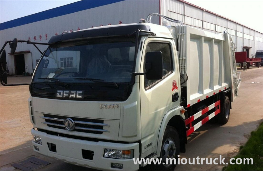 Discount price factory sale dongfeng 4x2 compression garbage truck