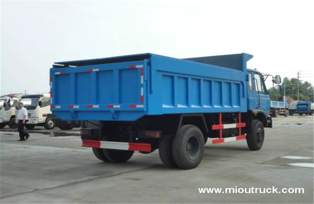 شاحنة قلابة 4 × 2 145 دونغفنغ 15T محرك ديزل تشاويانغ دونغفنغ شاحنة قلابة المورد الصين