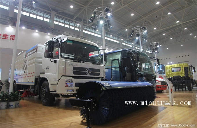 DongFeng 210hp penyapu basuh lori