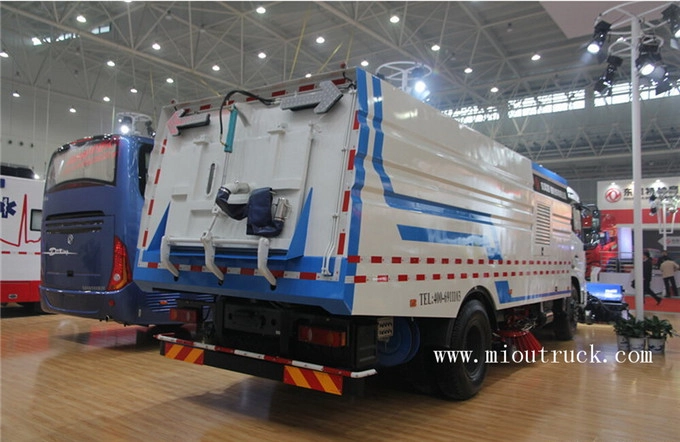 DongFeng 210hp penyapu basuh lori