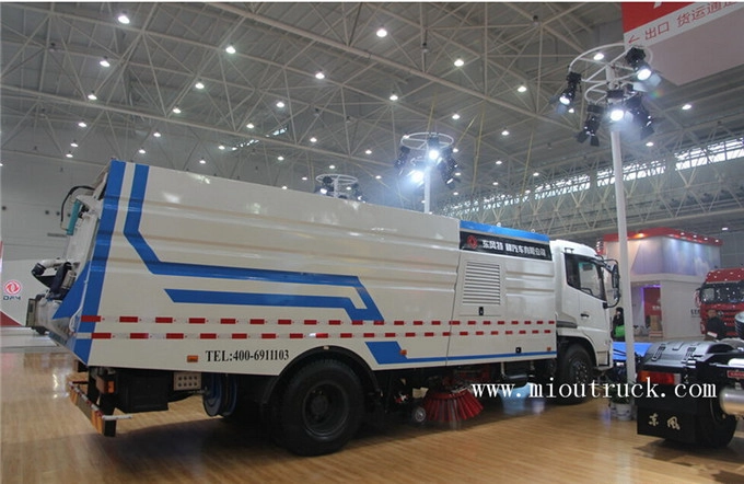 DongFeng 210hp penyapu basuh lori