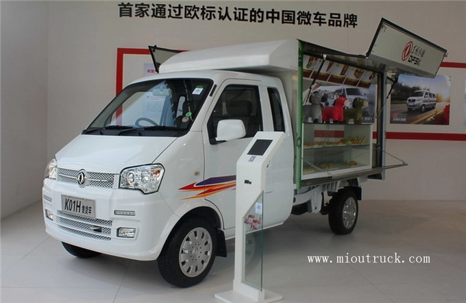 Dongfeng 1,21 L 87 caballos de fuerza diesel 2.4M semi furgon