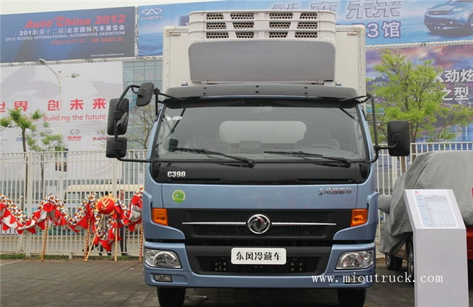 Dongfeng 115 hp 4X2 refrigerated cold room van truck
