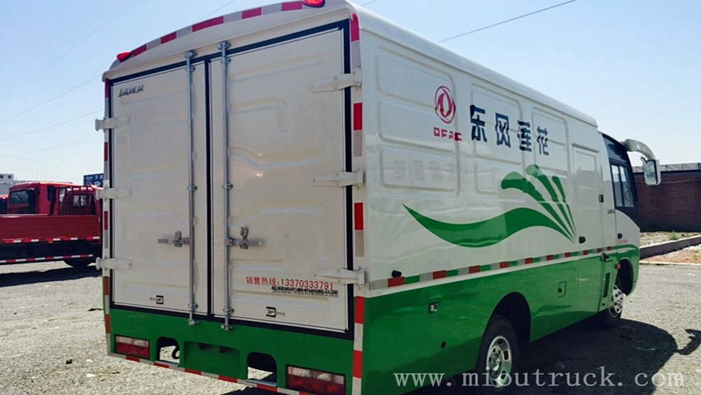 Dongfeng 115hp mini closed van cargo truck EQ5040XXY4A