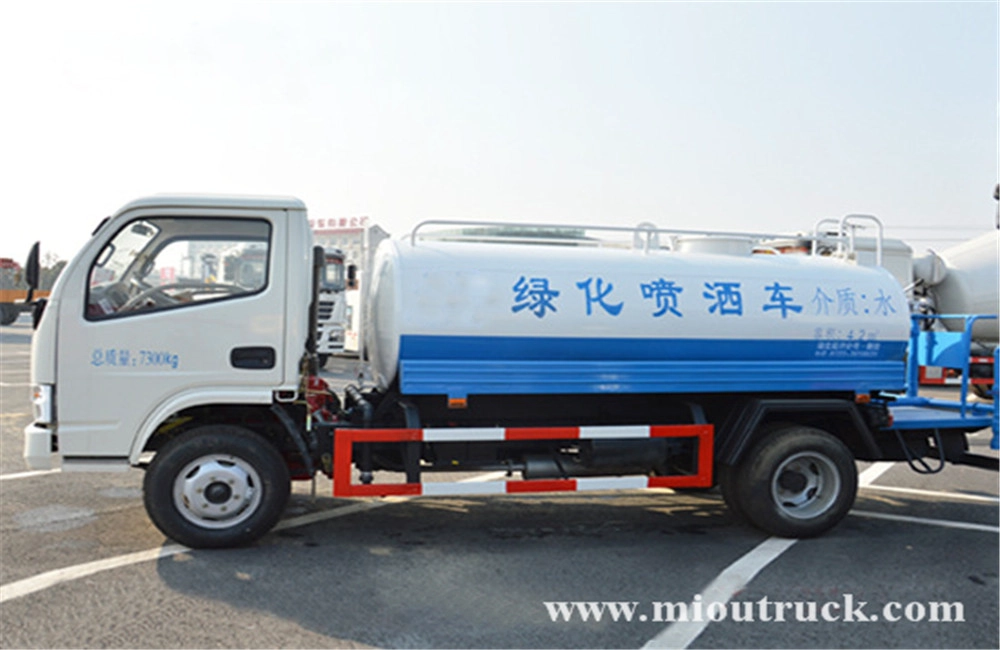 Dongfeng 4x2 5m³ camión de agua