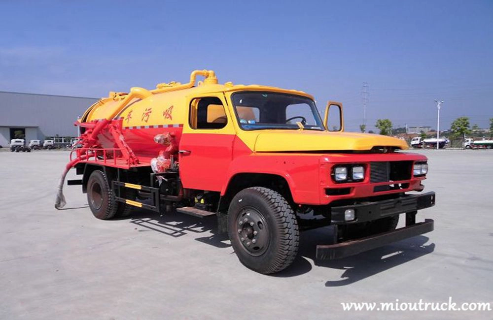 Dongfeng 4x2 6m³ сточных вод всасывания грузовик CLW5110GXWT4