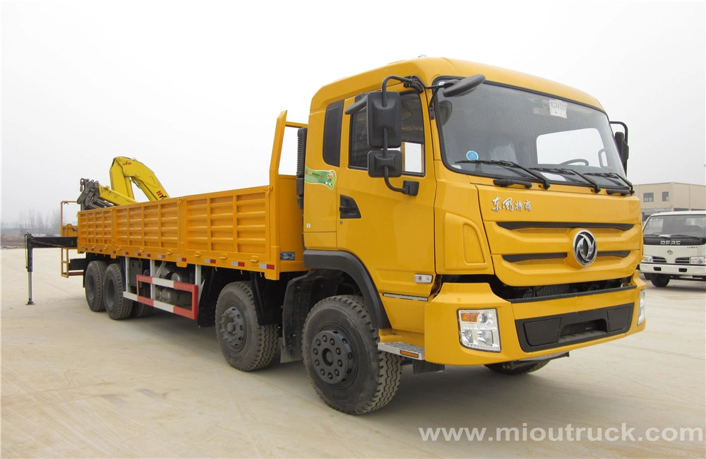 Dongfeng 6 x 4 lori dengan kren belakang pembekal China dengan kualiti yang baik untuk dijual