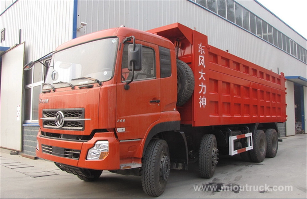 Dongfeng 8X4 290horsepower Dump Truck china supplier with best price