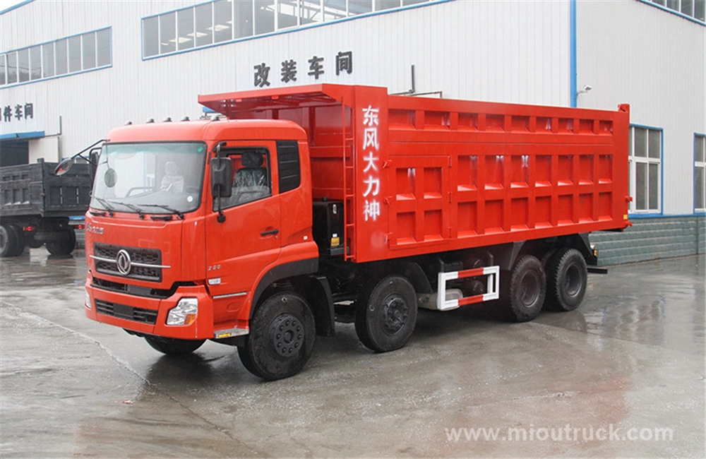 Dongfeng 8X4 290horsepower Dump Truck china supplier with best price