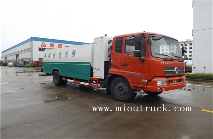 Dongfeng 9 CBM fresh seafood transporter