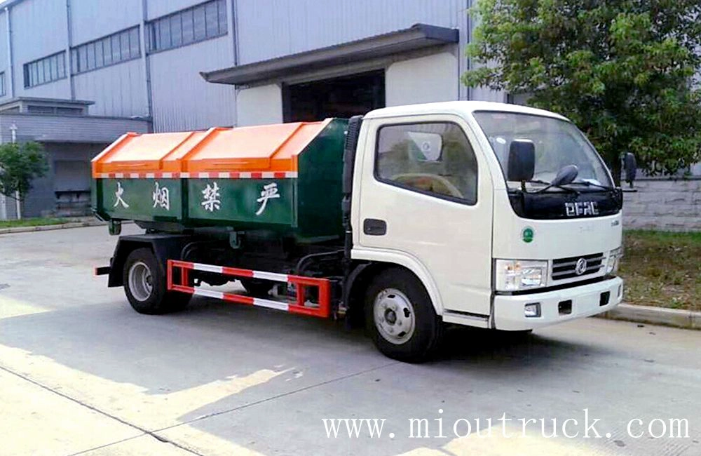 Dongfeng Duolika CLQ5070ZXX4 Garbage tanggal Truck, 99HP, 4X2