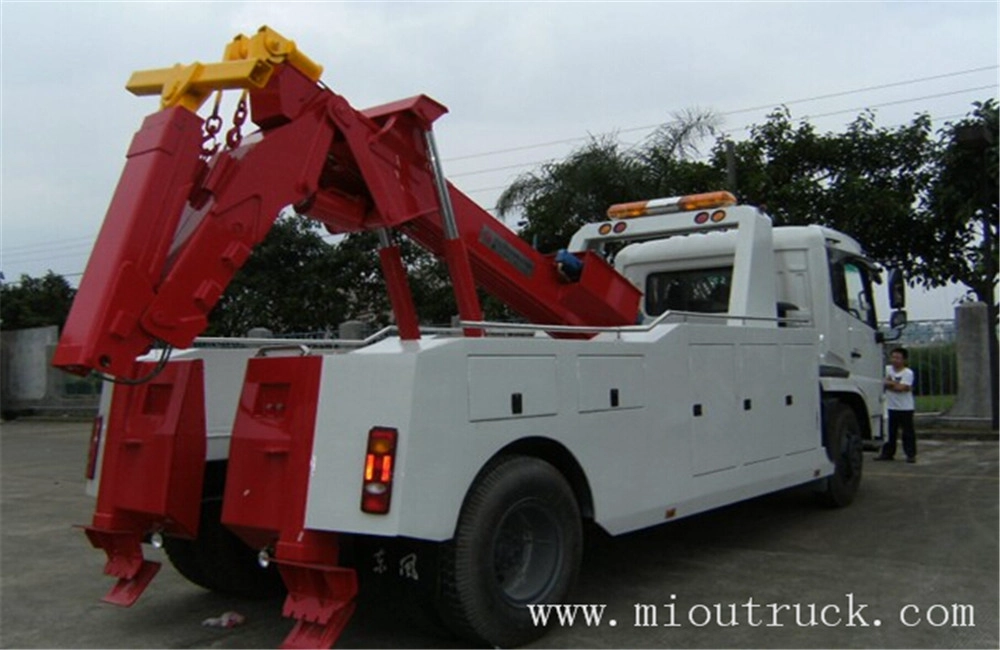 Dongfeng Tianjin 4X2 170hp Wrecker Towing Truck