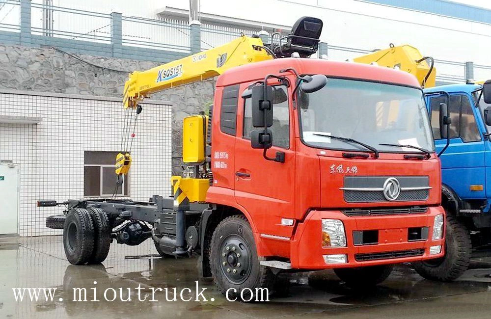 Dongfeng Tianjin SYM5161JSQD 190HP 4*2 Crane Truck