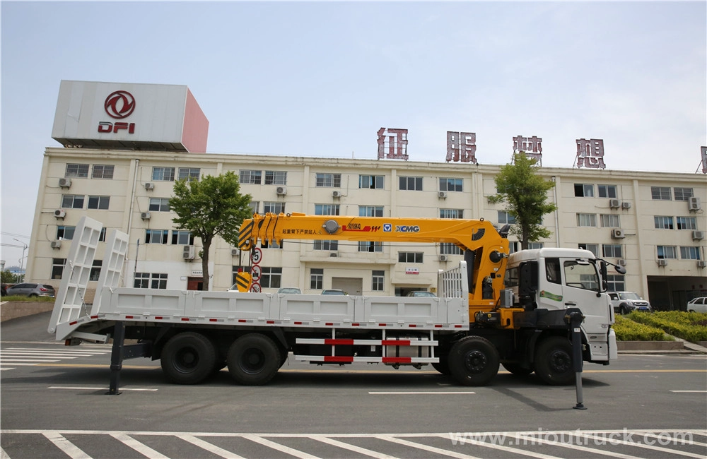 Dongfeng chassis 5 seksyon boom 8X4 trak-mount kreyn 16ton XCMG China Supplier para sa pagbebenta