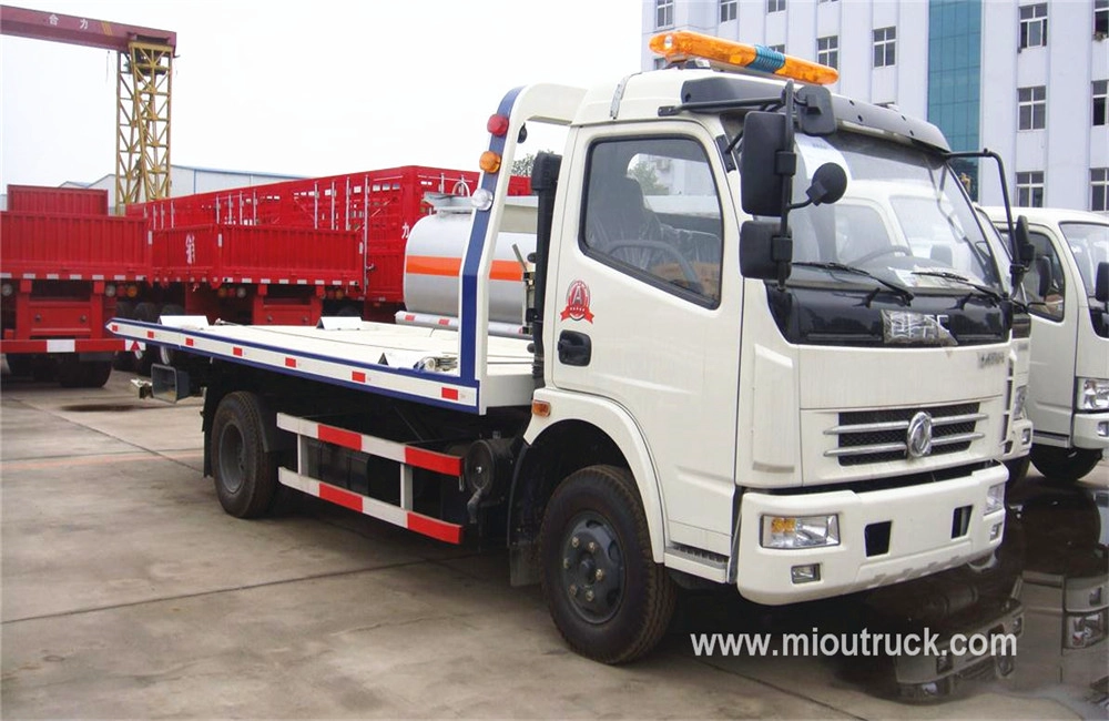 Dongfeng personalizado 5ton diesel caminhão guincho estrada para venda quente